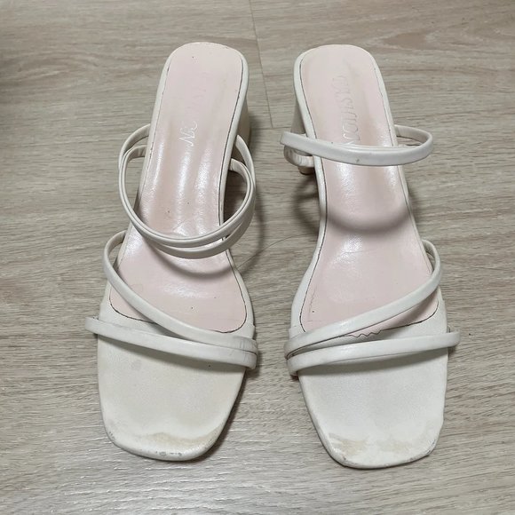 Korean style beige summer Sandal - Picture 1 of 3